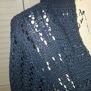 Mystree knit cardigan navy large stitch fix